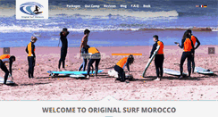 Desktop Screenshot of originalsurfmorocco.com